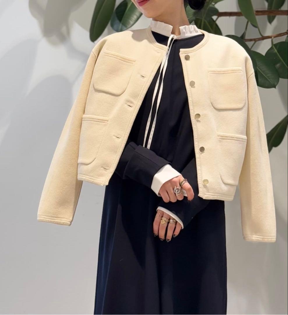 今期26春新作未使用タグ付きトゥモローランドボルジーカーディガン
