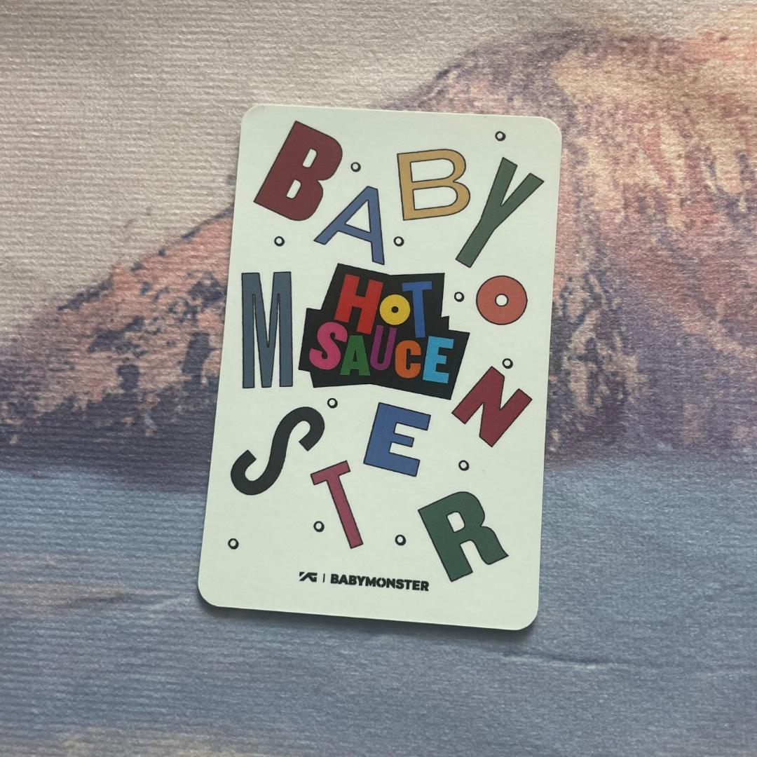 BABYMONSTER サノク 2週目 ルカ HOT SAUCE トレカ