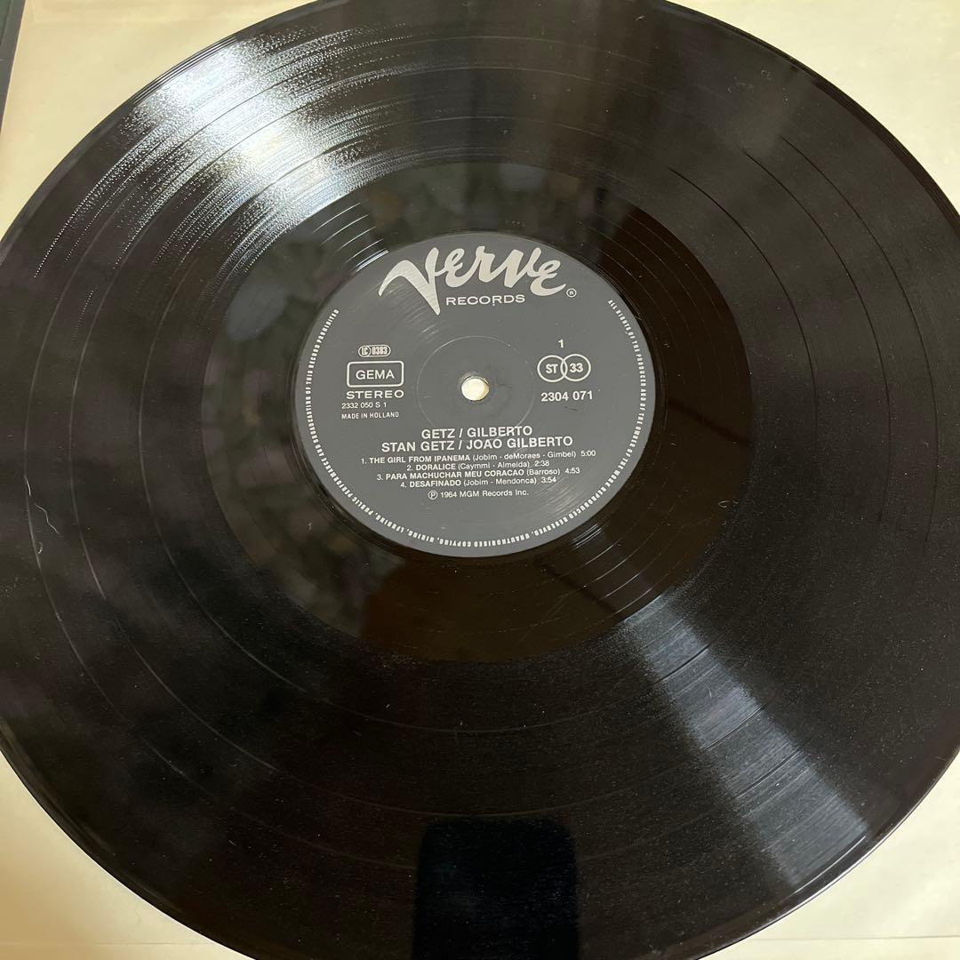 64年オランダ盤　GETZ/GILBERTO