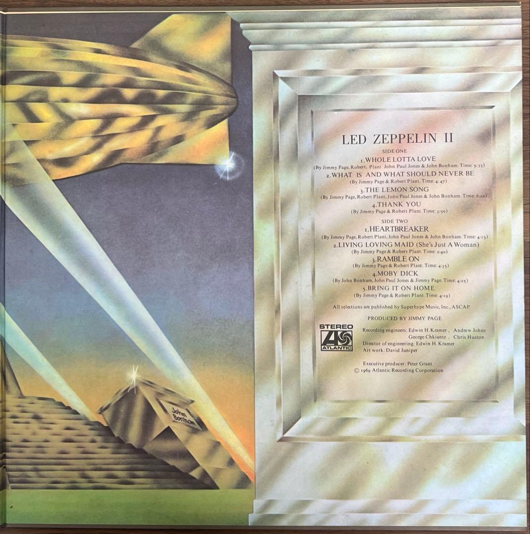 【LP/美盤/帯付】Led Zeppelin / Led Zeppelin Ⅱ