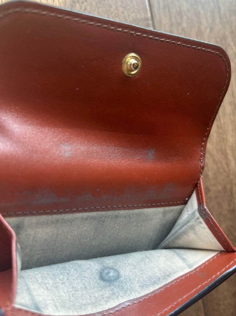 Chloé Cロゴ三つ折り財布 ブラウン