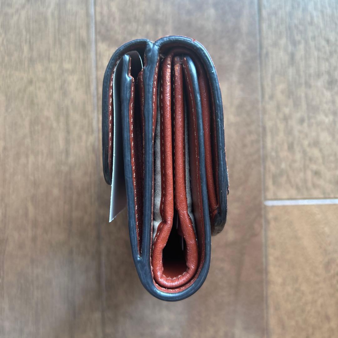 Chloé Cロゴ三つ折り財布 ブラウン
