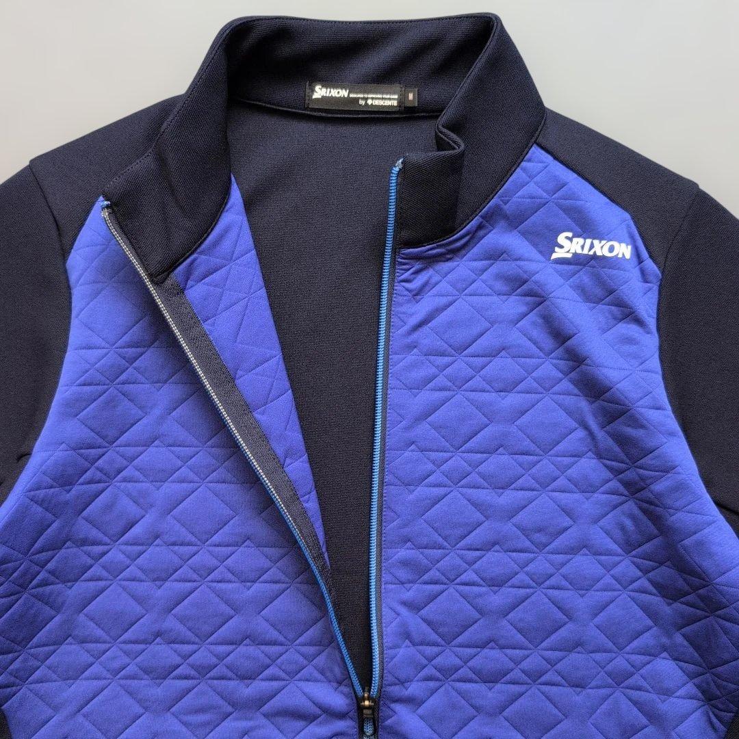 【極美品】スリクソンバイデサントゴルフ　フルジップジャケット　M