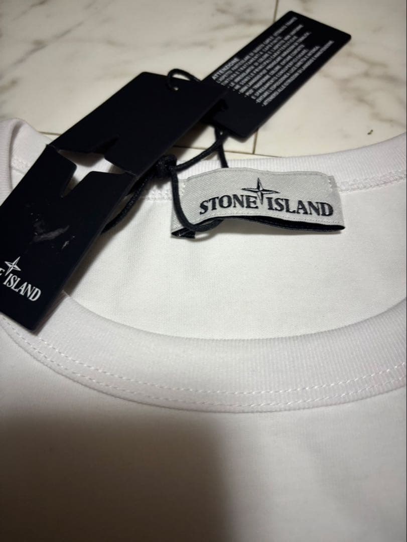 Stone  ロンT 新品未使用 正規品 タグ付き ホワイト