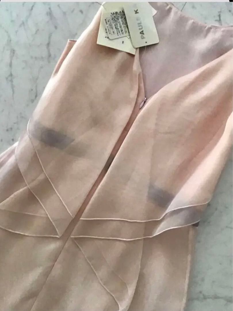PAULE KA. シルクワンピース(フォーマル用) 38サイズ　　お値下げ