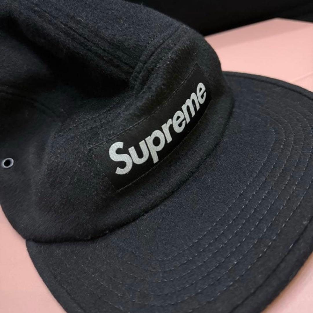 supreme ブラックキャップ