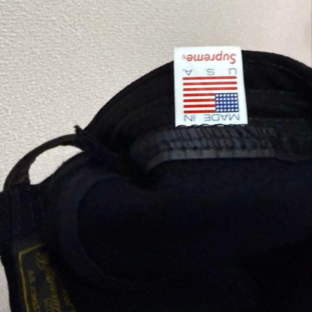 supreme ブラックキャップ