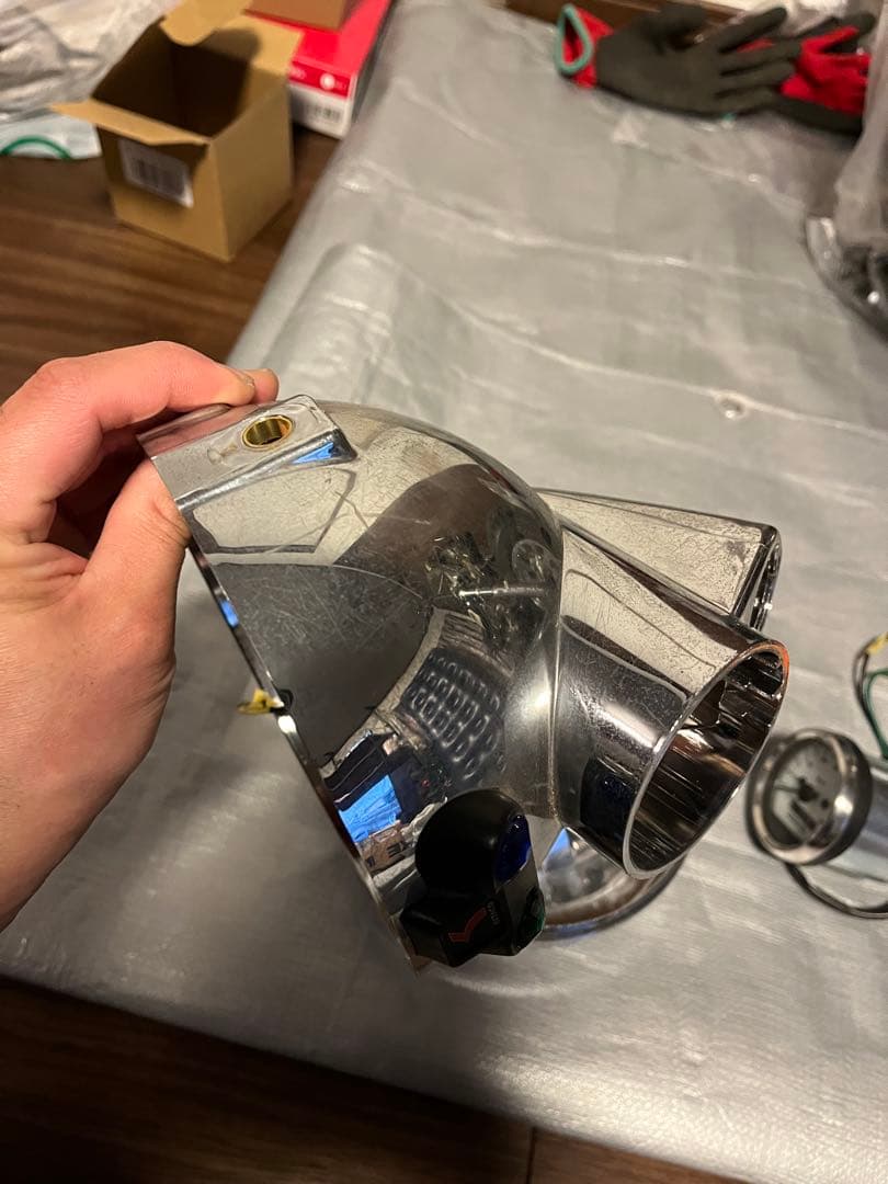 TAKEGAWA スピードメーター ヘッドライトセット