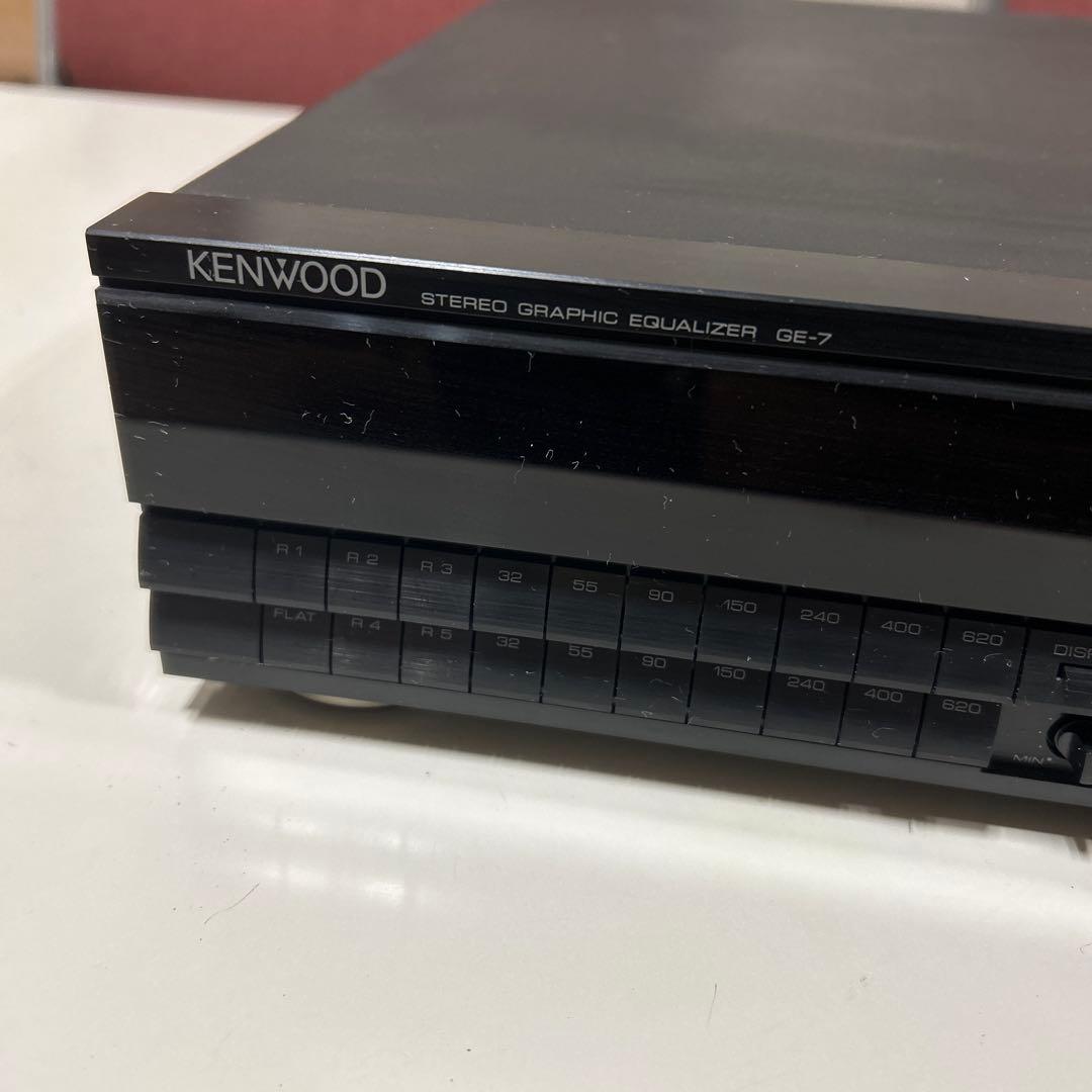 KENWOOD GE-7 ステレオグラフィックイコライザー 　動作確認済み