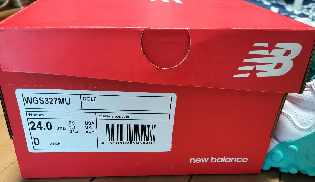 ほぼ未使用 超美品 New Balance ゴルフシューズ 24.0