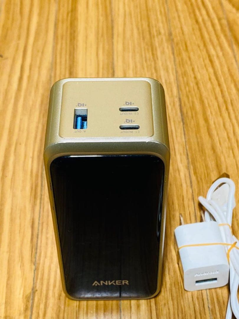 ANKER ブラック/シルバー スマホパワーバンク A1336