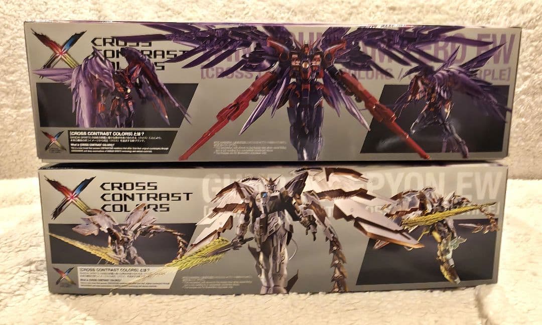 MG「ガンダムエピオンEW 」「ウイングゼロEW」クロスコントラストカラーセット