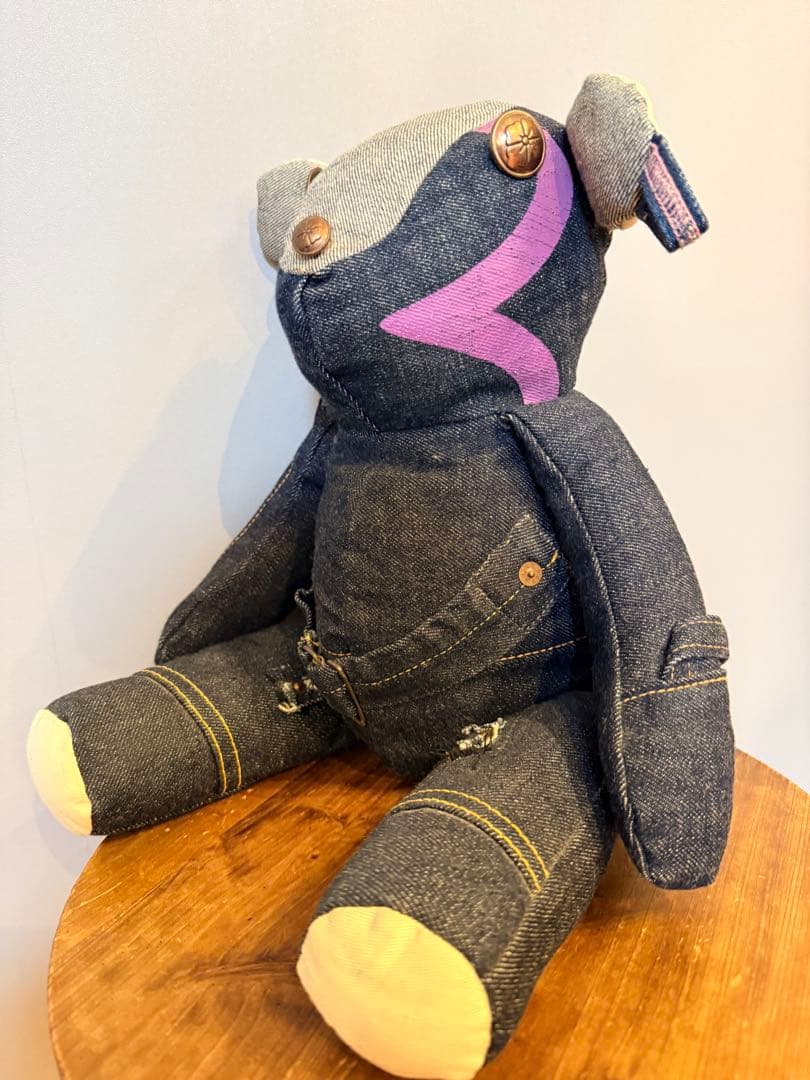 希少 エヴィス EVISU ベアぬいぐるみ