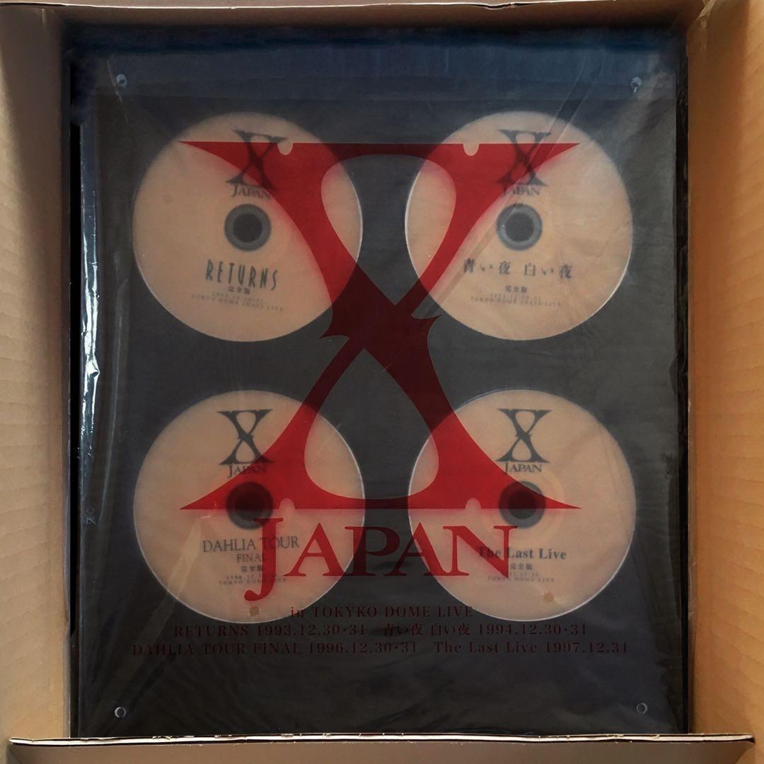 X JAPAN 非売品 TOKYO DOME LIVE 4DVD BOX当選品