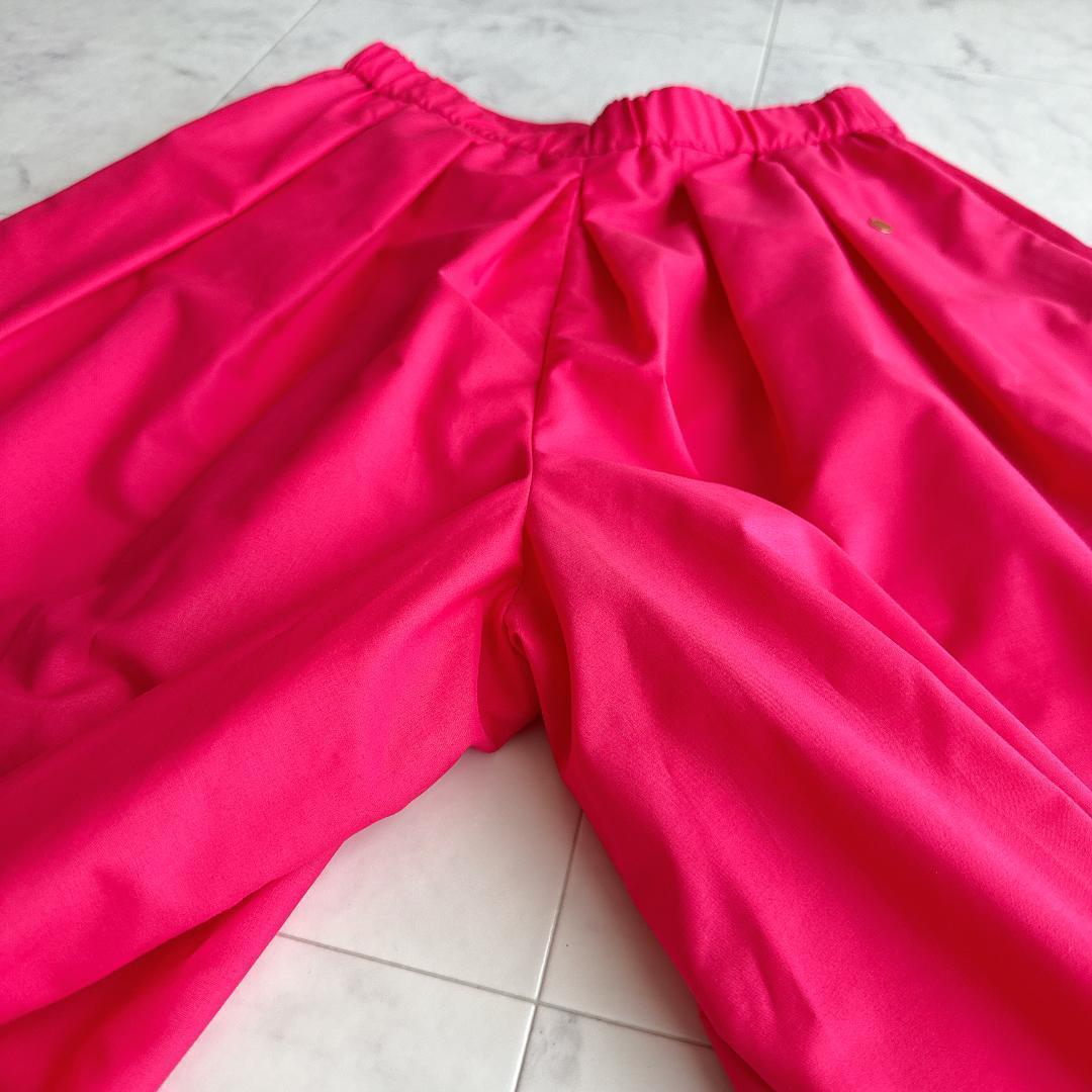 【美品】MUVEIL ミュベール スズランレース フレアパンツ　カジュアルパンツ