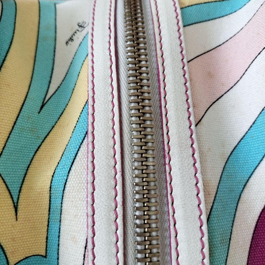 PUCCI バッグ ピンク ボストン