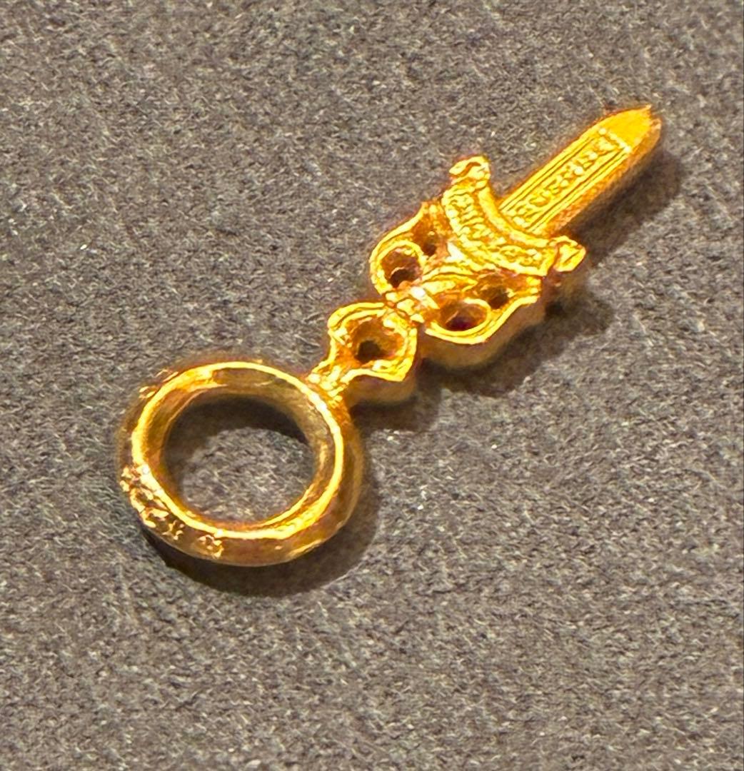 [愛犬家] 22K STACK DAGGER/ダガースタックチャーム