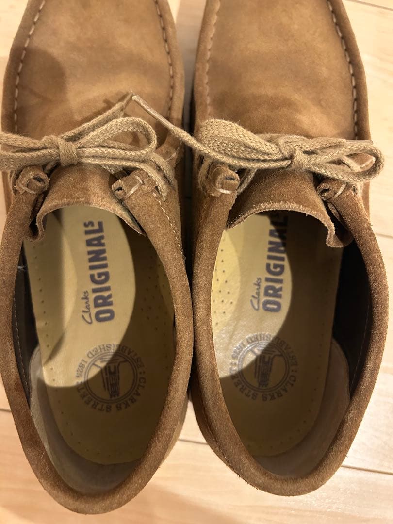 「人気色特価」Clarks Originals ワラビーブラウン 27.5㎝