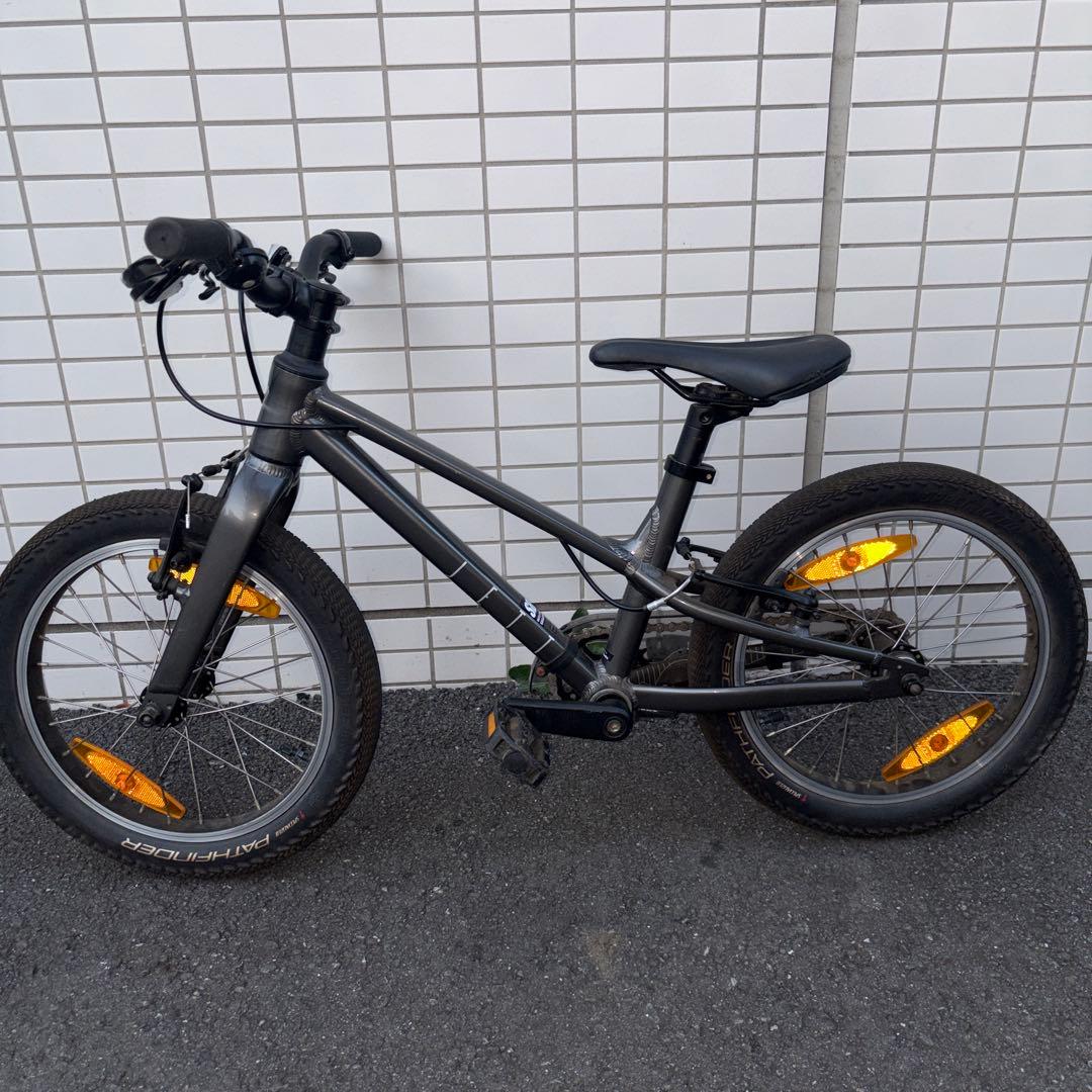 JETT 16インチ 子供用自転車 グレー