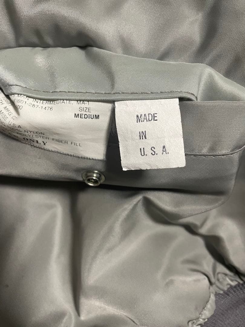 MA-1 made in usa 80s 短丈