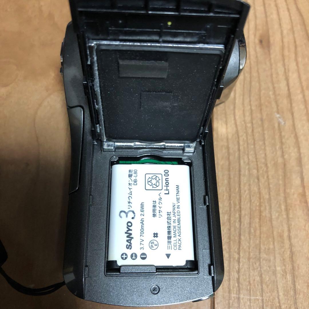 SANYO Xacti 防水ビデオカメラ　電池3つ付き