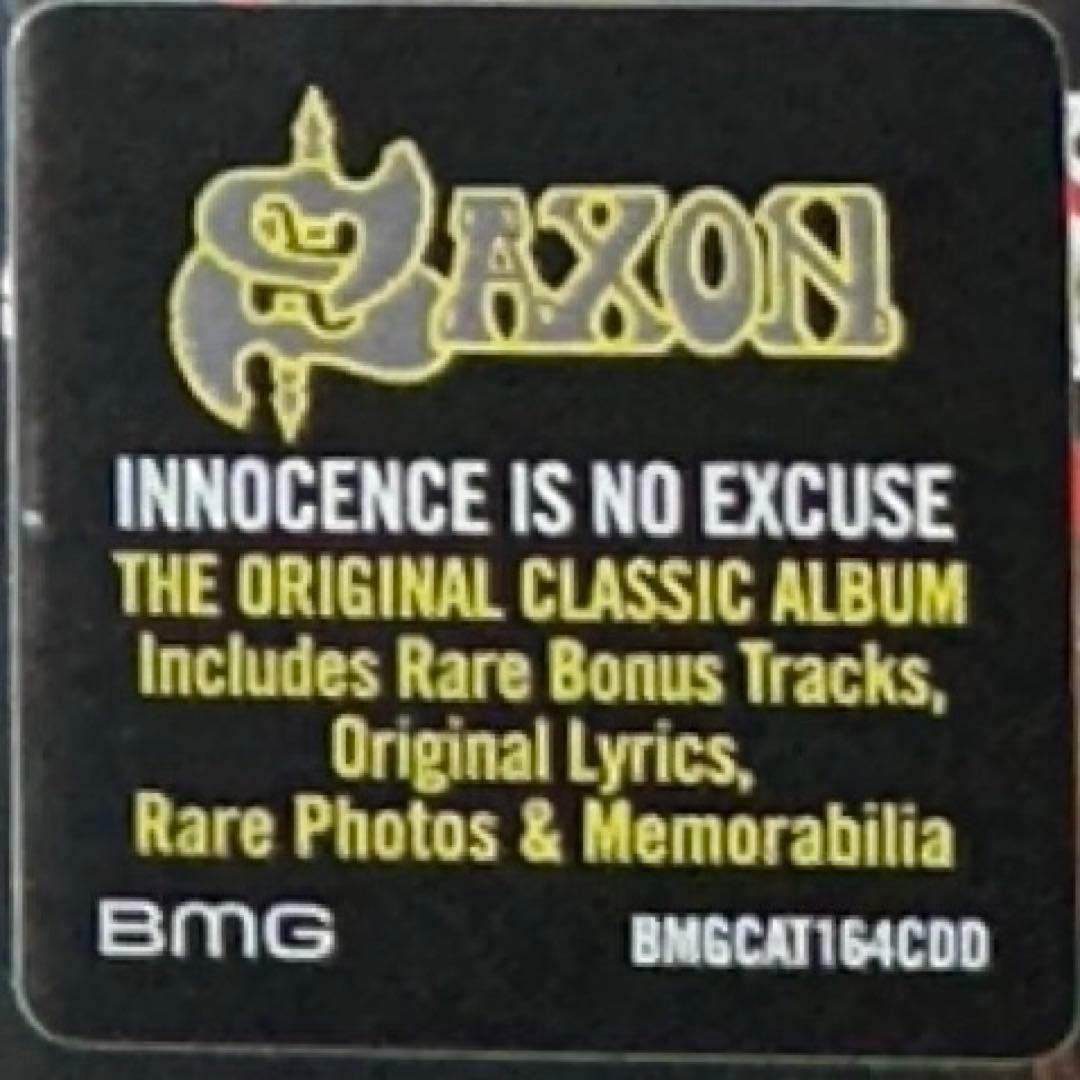 SAXON / サクソン / INNOCENCE IS NO EXCUSE