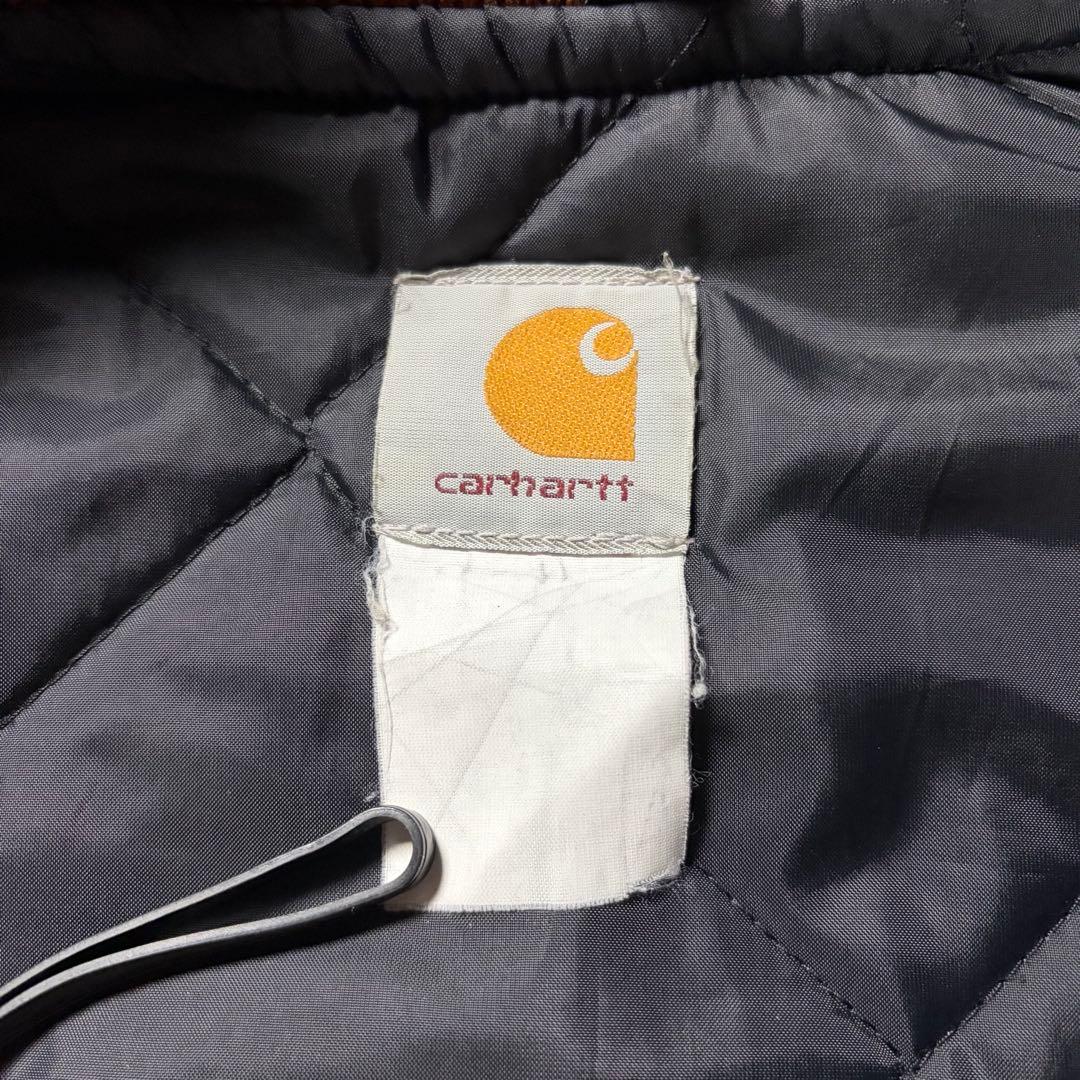 Lサイズ 90s カーハート ダックベスト キルティング Carhartt