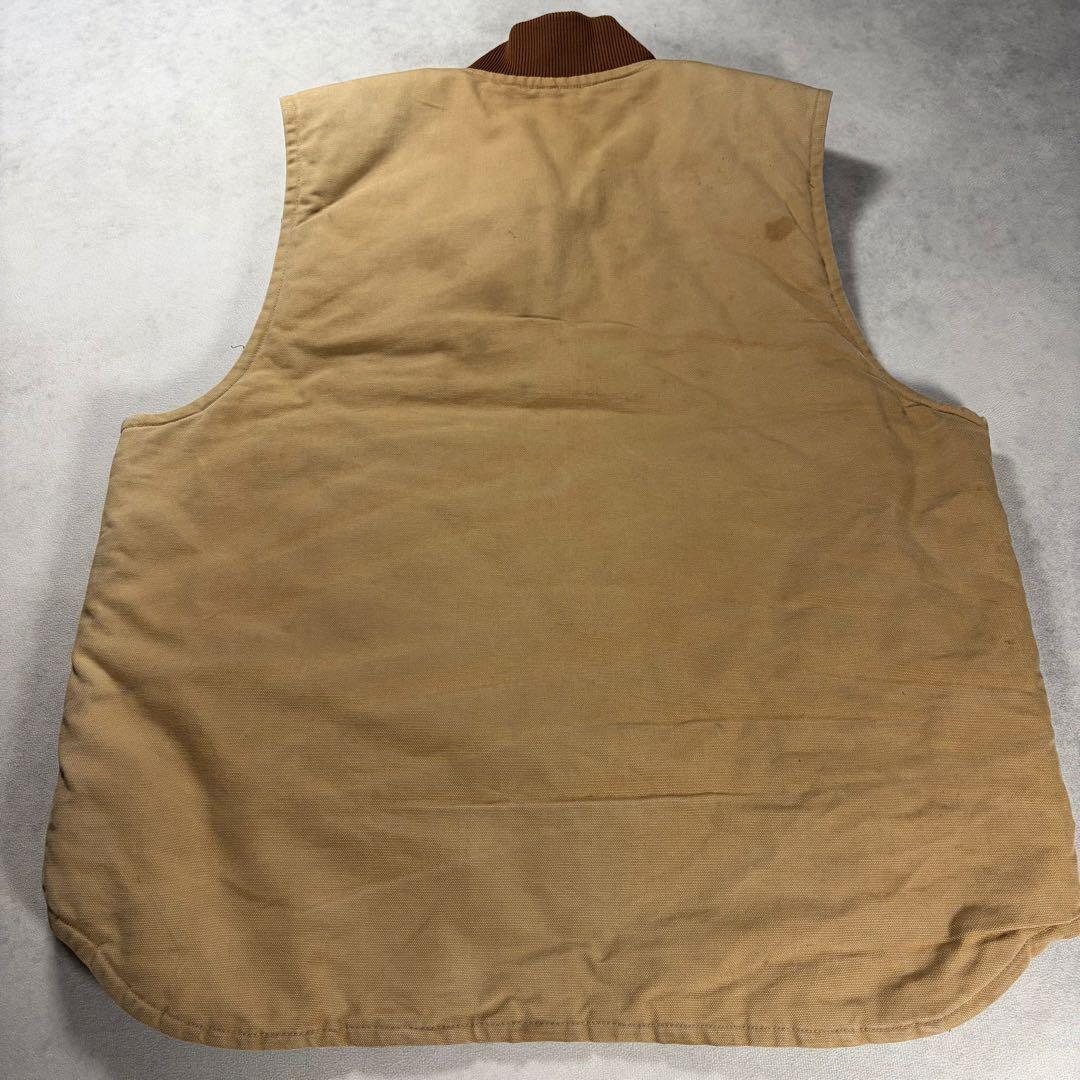 Lサイズ 90s カーハート ダックベスト キルティング Carhartt