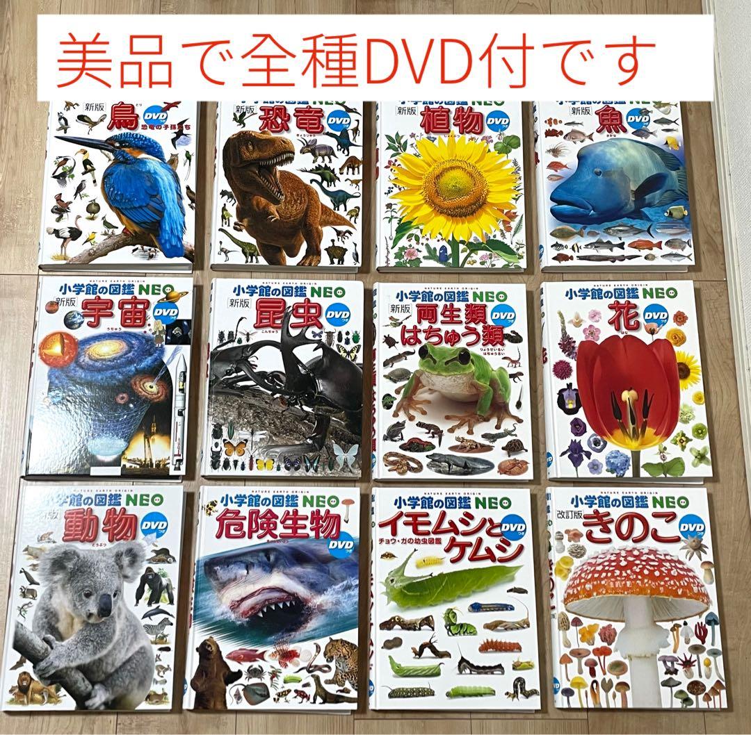 小学校の図鑑NEO 全12種 DVD付