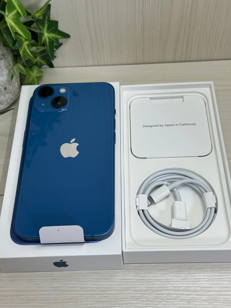 ✅ほぼ新品・96％✨iPhone 13 128GB ブルー