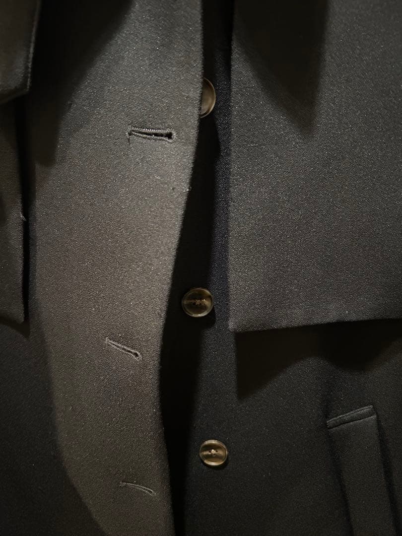 【最終価格】ENOF ロングコート ブラック