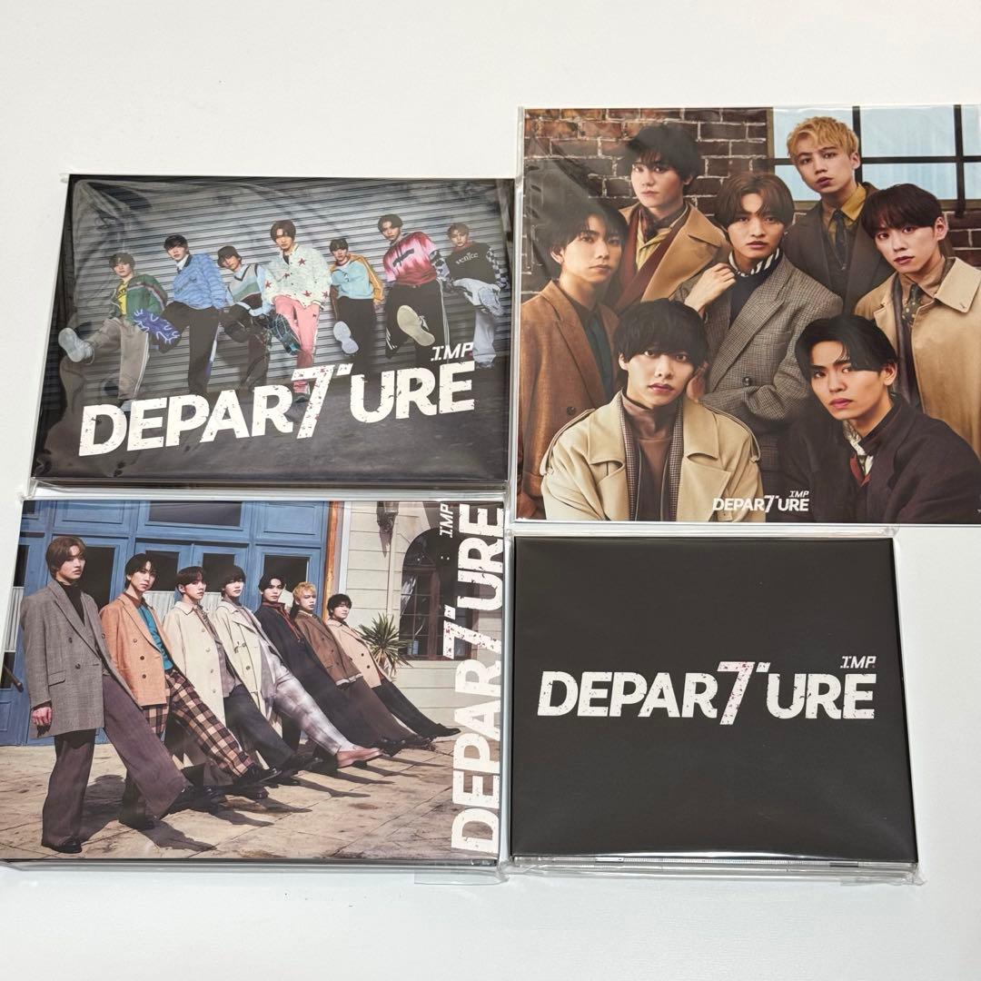 IMP. 初回生産限定盤 3形態 CD シングル、アルバムセット（特典付き）