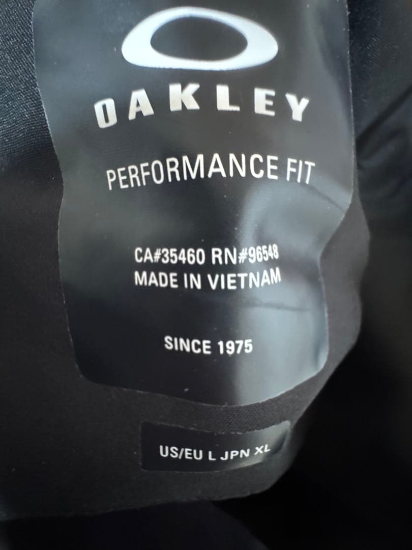 OAKLEY パフォーマンスフィット ウェア JPN XL