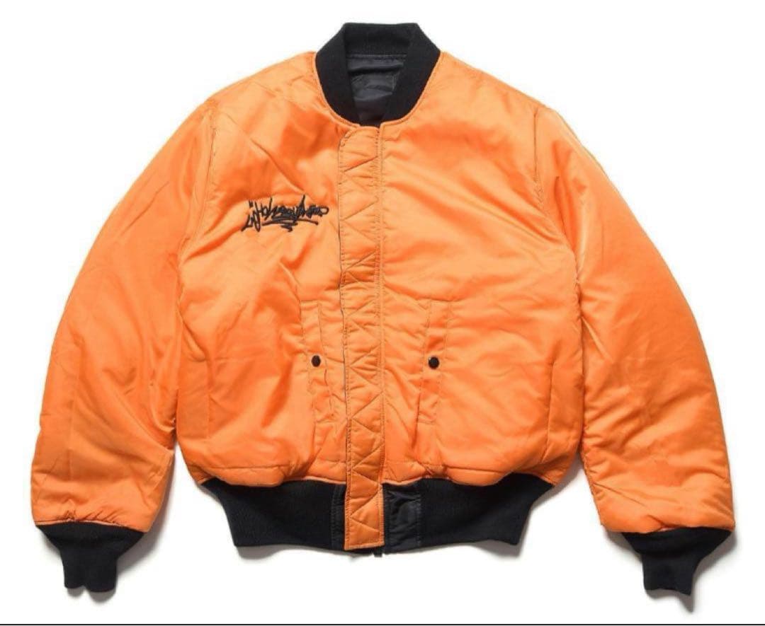 SOPHNET×ALPHA WILD BUNCH GRAFFITI MA-1