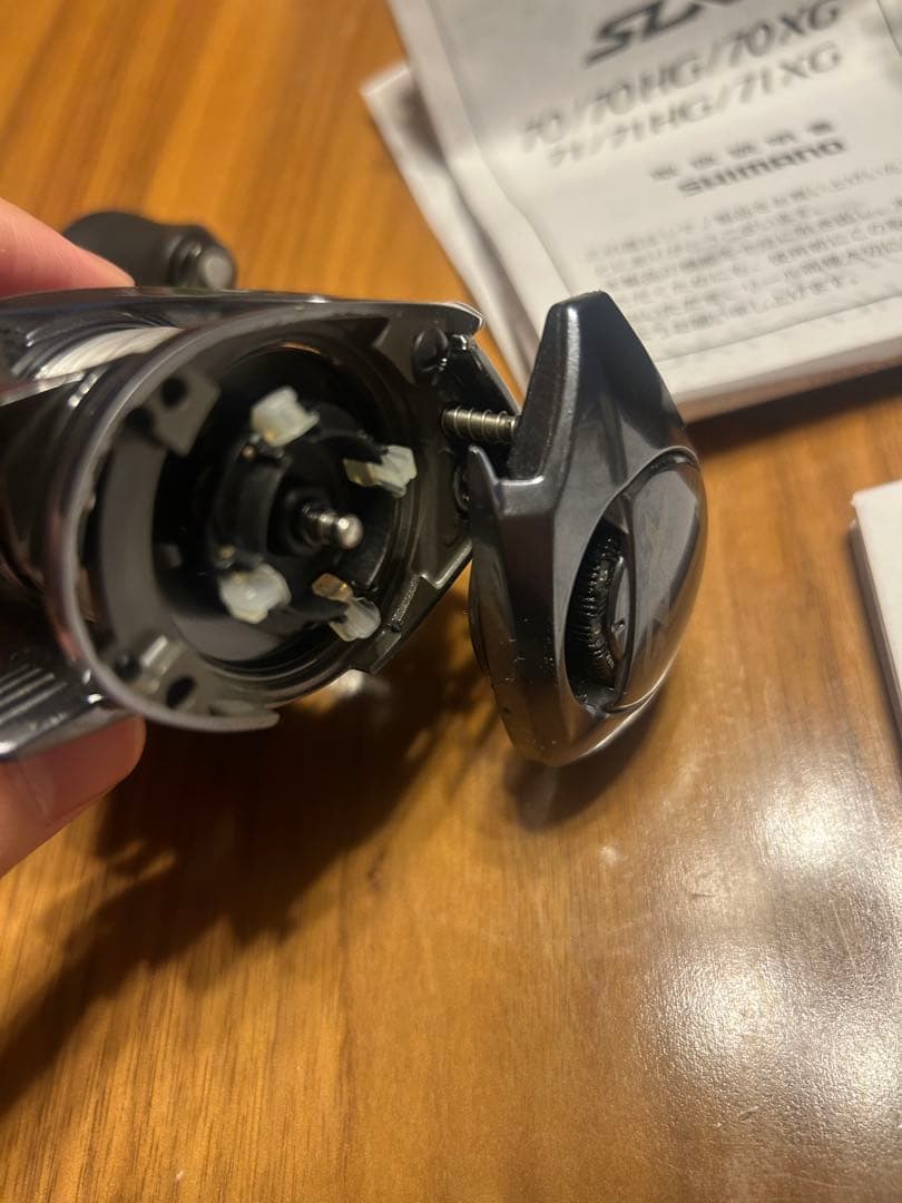 SHIMANO 24SLX 71 LEFTベイトリール　オーバーホール済み