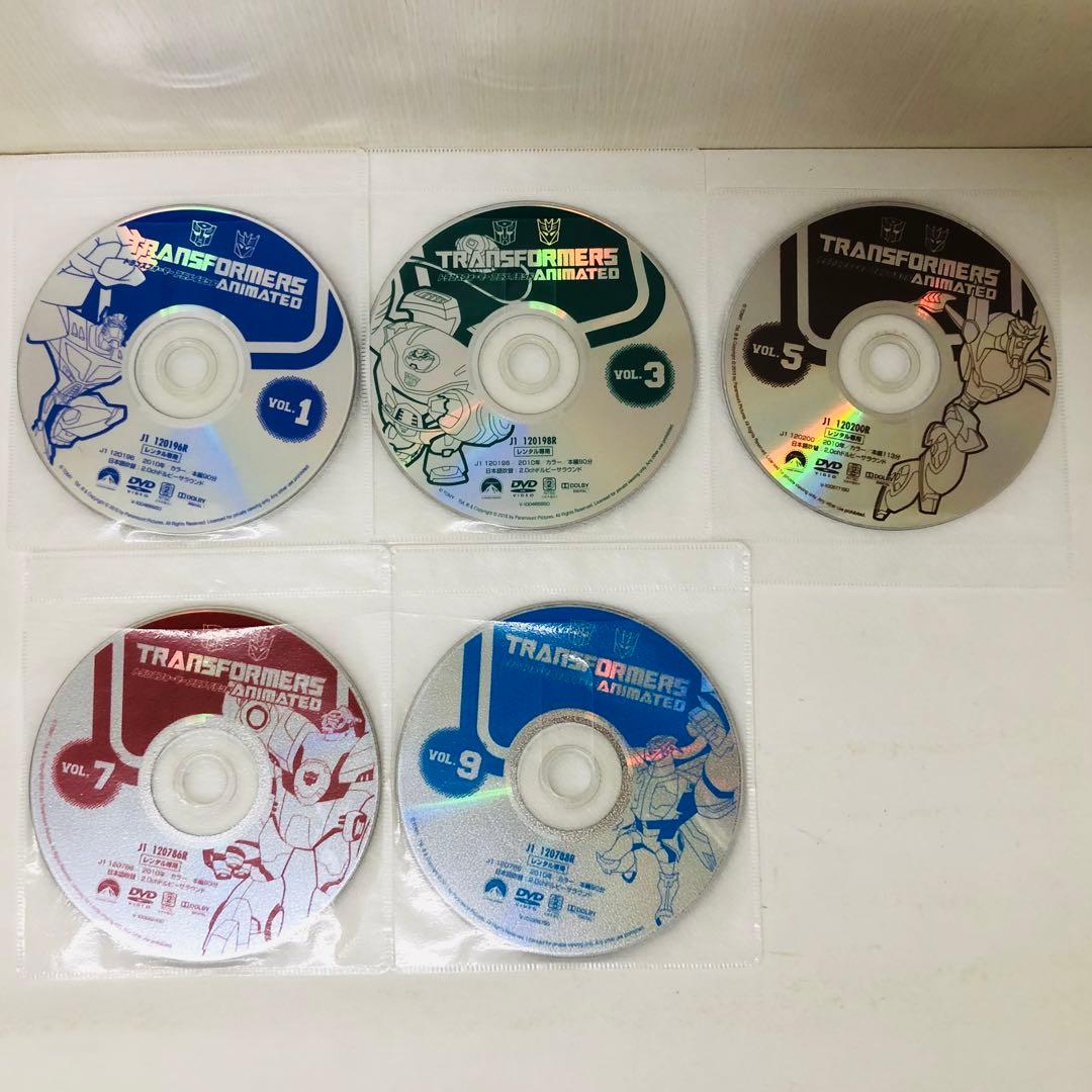 トランスフォーマー アニメイテッド　DVD全巻セット　全10巻