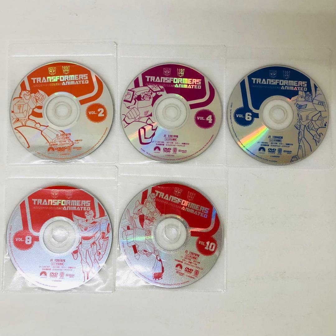トランスフォーマー アニメイテッド　DVD全巻セット　全10巻
