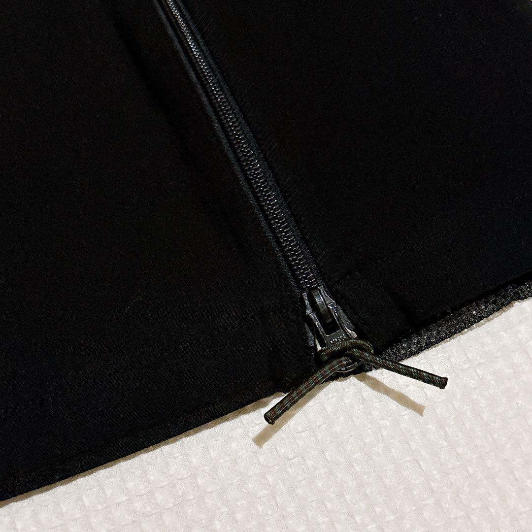 新品✨イッセイミヤケ コットンストレッチボトム スカート メッシュ ダブルジップ