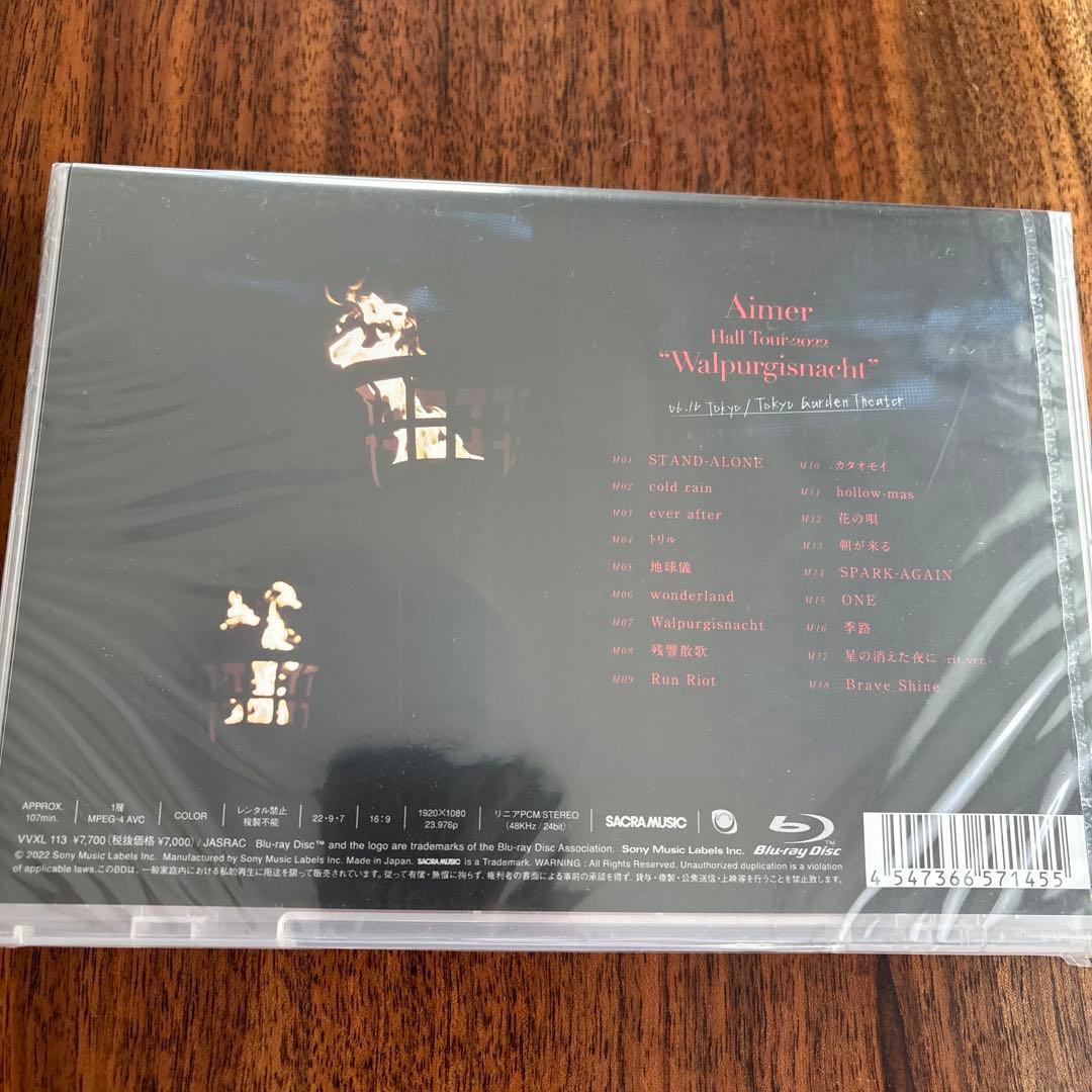 【Blu-ray Disc】Aimer \"\"Walpurgisnacht\"\"