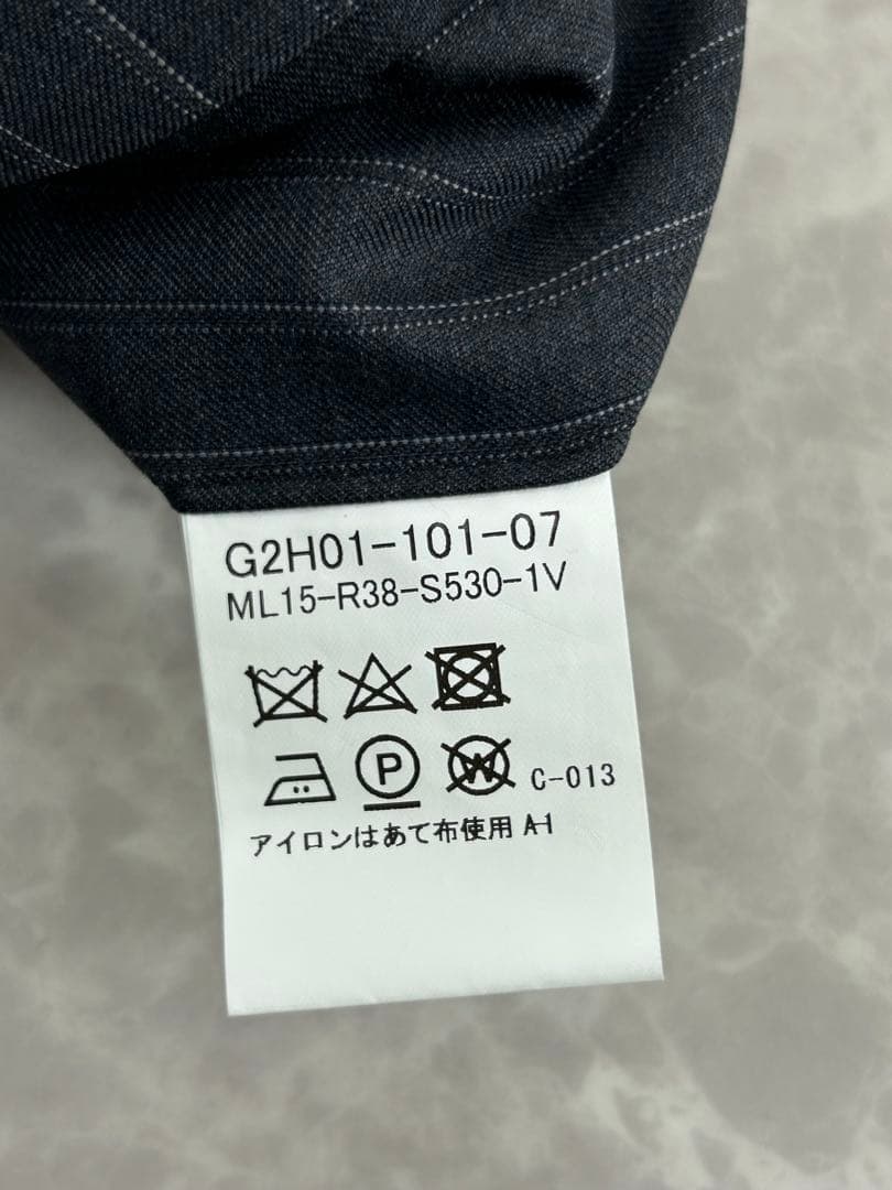 送料込み⭐︎MACKINTOSH LONDON【ストライプスーツ】ストライプグレー