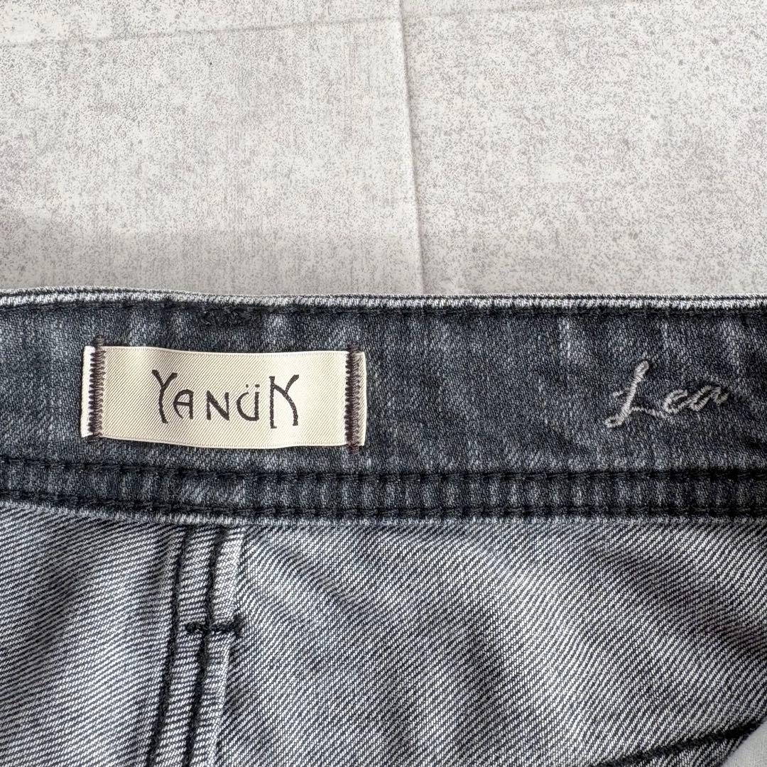 美品✨現行 YANUK LEA ボーイズストレートデニムパンツ VGY 22