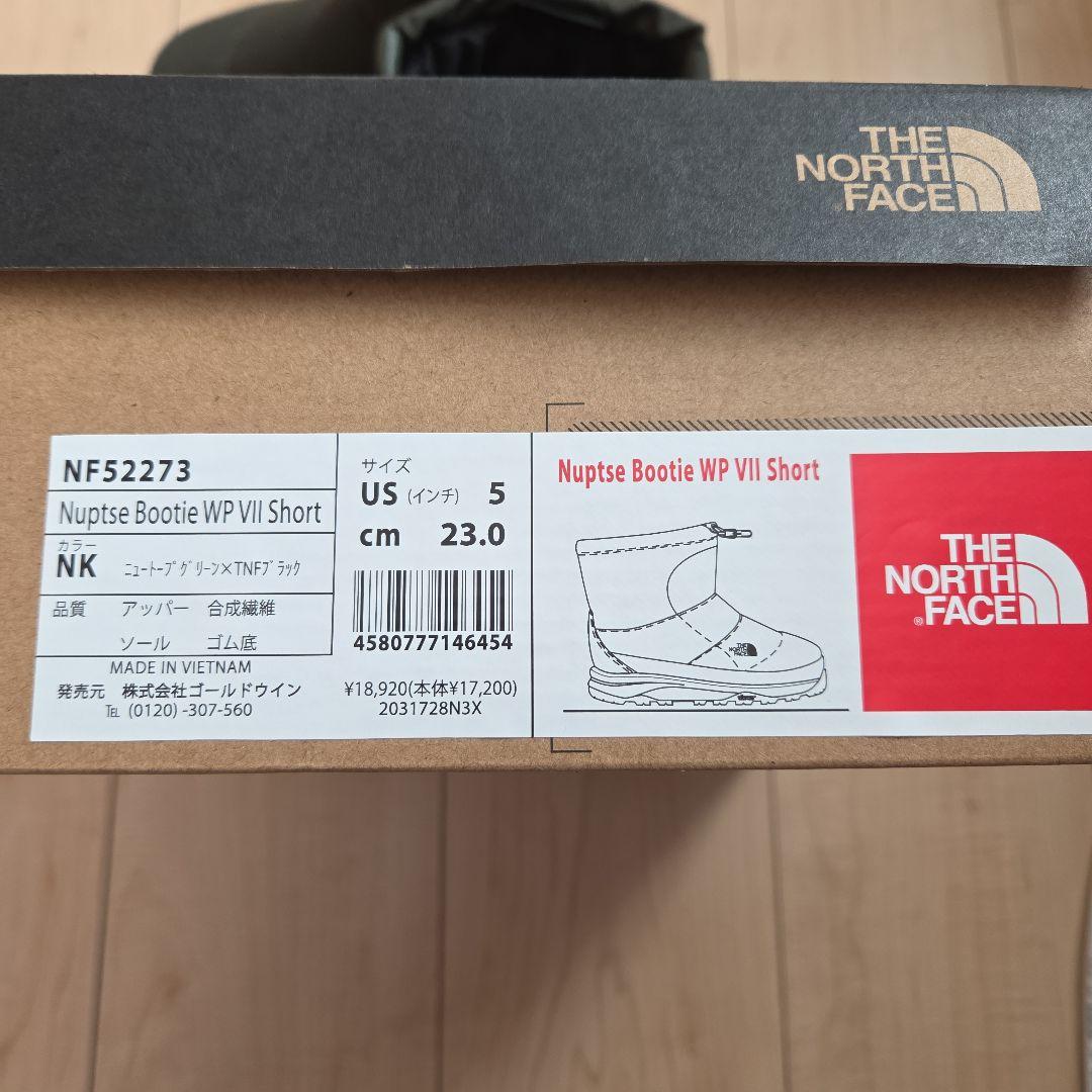 THE NORTH FACE ヌプシ23cm