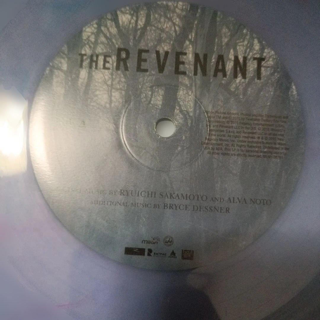 坂本龍一 the revenant usオリジナル　レコード