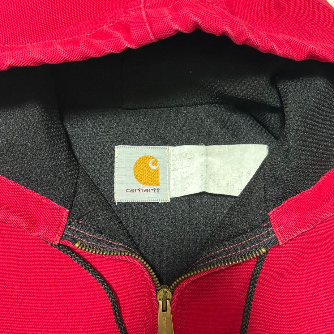 【希少】Carhartt アクティブジャケット　レッド　状態良好⭐️