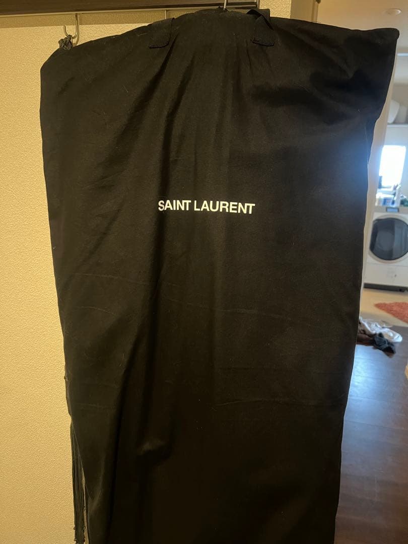 最終値下げ品SAINT LAURENT 受注会限定ブラック ダッフルコート