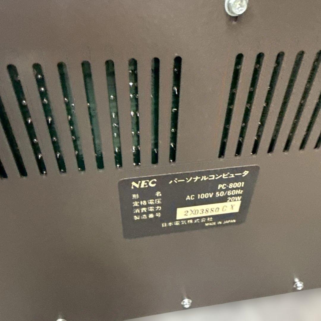 NEC PC-8001 パーソナルコンピュータ
