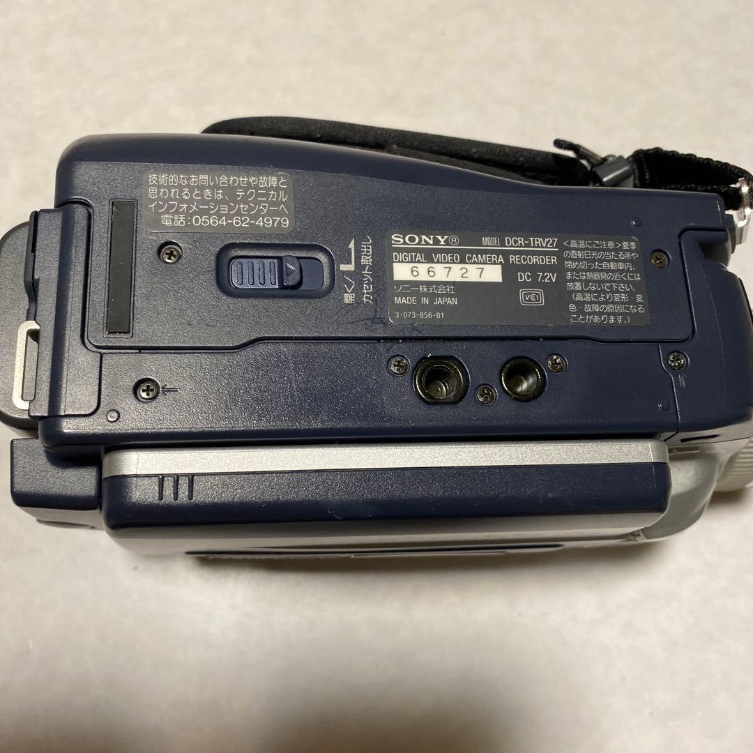 SONY miniDV HANDYCAM DCR-TRV27 ③