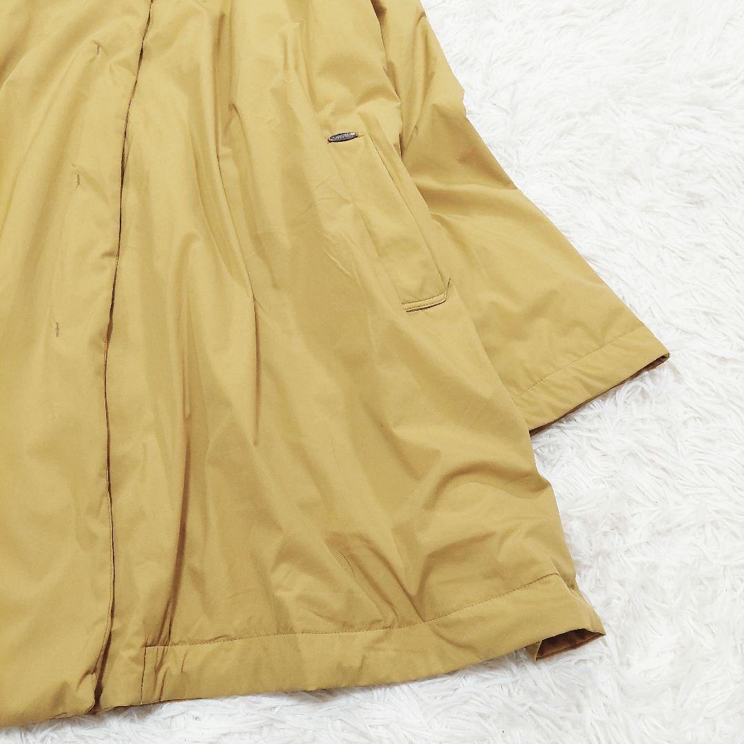 Fitme Moi 大きいサイズ 軽量 2way フード ノーカラー コート