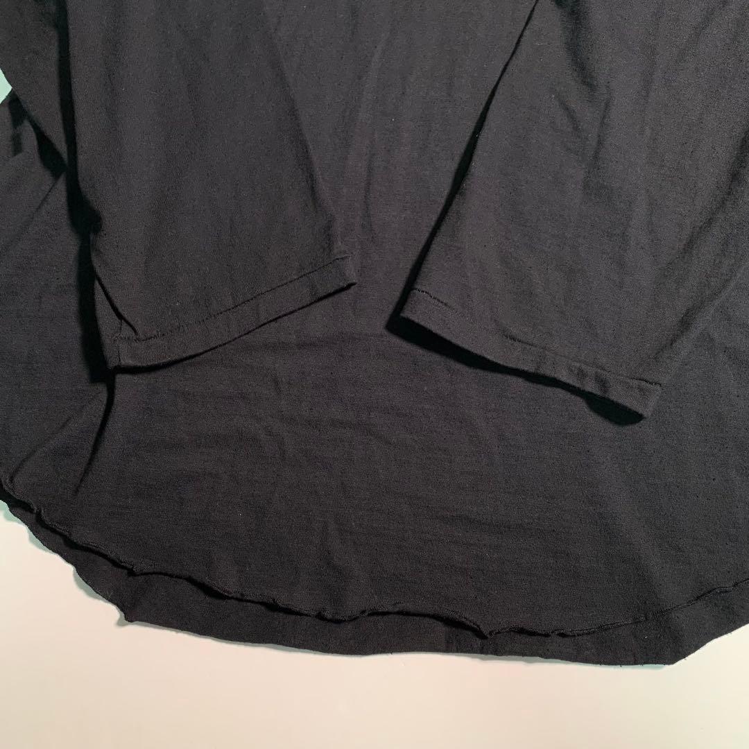 美品 DAIRIKU 24ss MY HERO グランジ ロンT Tシャツ 黒
