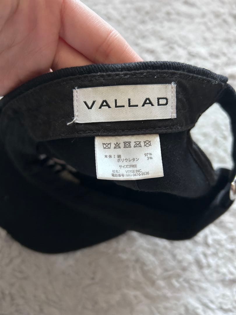 vallad キャップ
